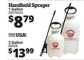Rural King Handheld Sprayer offer