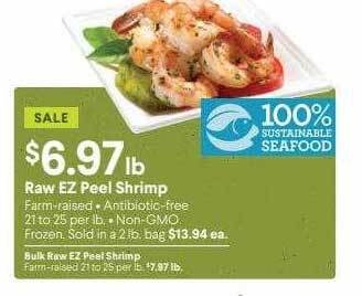 Nob Hill Raw Ez Peel Shrimp offer