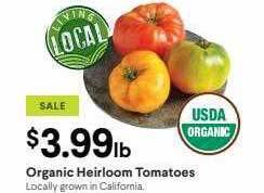 Organic Heirloom Tomatoes