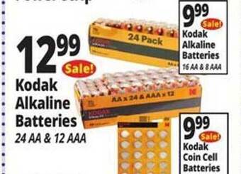 Ocean State Job Lot Kodak Alkaline Batteries offer