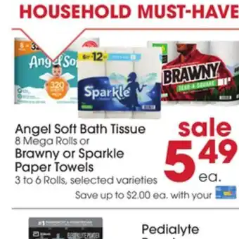 Giant Eagle Angel Soft Bath Tissue offer
