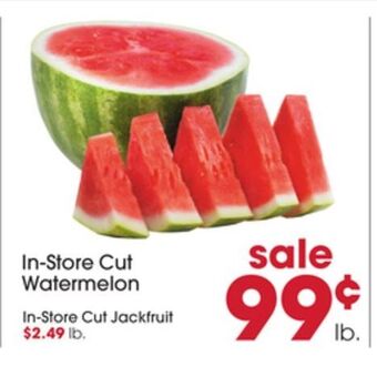 Giant Eagle In-Store Cut Watermelon offer