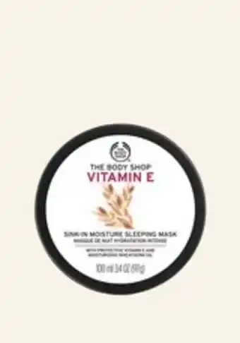 Vitamin e sink-in moisture mask