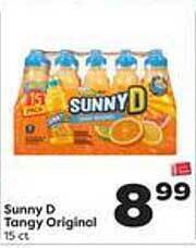 Weis Markets Sunny D Tangy Original offer