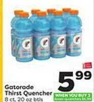 Weis Markets Gatorade Thirst Quencher offer