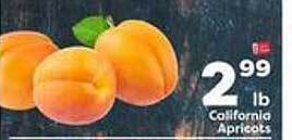 Weis Markets California Apricots offer