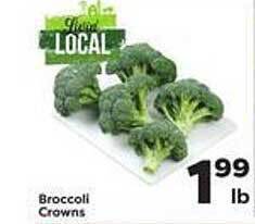 Weis Markets Broccoli Crowns offer