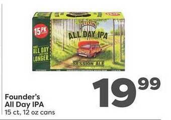 Weis Markets Founder's All Day Ipa offer