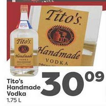 Weis Markets Tito's Handmade Vodka offer