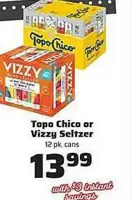 County Market Topo Chico Or Vizzy Seltzer offer