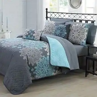 Kohl's Avondale manor amber quilt set with coordinating throw pillows offer