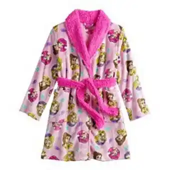 Kohl's Disney princess girls 4-8 be kind robe offer