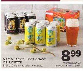 Albertsons Mac & Jack's Lost Coast Or Payette offer