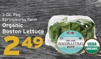 Hannaford Organic Boston Lettuce offer