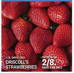 Kings Food Markets Driscoll's Strawberries offer