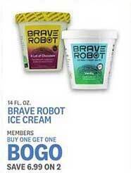 Kings Food Markets Brave Robot Ice Cream offer