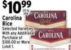 Met Foodmarkets Carolina Rice offer