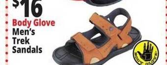 Ocean State Job Lot Body Glove Men's Trek Sandals offer