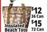 Ocean State Job Lot Insulated Beach Tote offer