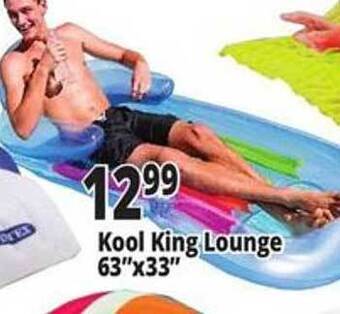 Ocean State Job Lot Kool King Lounge 63 offer