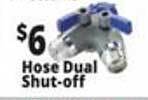 Ocean State Job Lot Hose Dual Shut-off offer