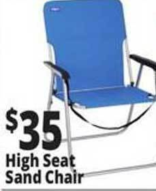 Ocean State Job Lot High Seat Sand Chair offer