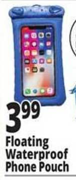 Ocean State Job Lot Floating Waterproof Phone Pouch offer