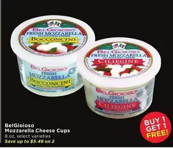 Cub Foods Belgioioso Mozzarella Cheese Cups offer