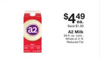 Fairway Store Market A2 Milk offer