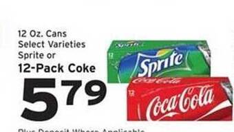 Hannaford 12-pack Coke offer