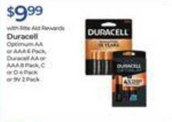 Rite Aid Duracell offer