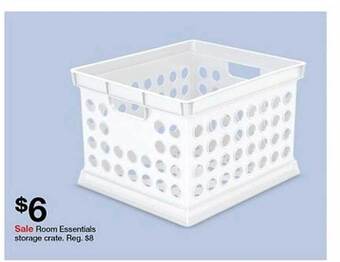 Target Room Essentials Storage Crate offer