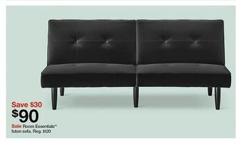 Target Room Essentials Futon Sofa offer