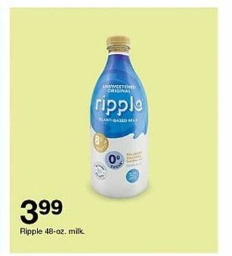 Target Ripple 48-oz Milk. offer