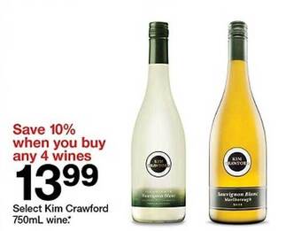 Target Select Kim Crawford Wine offer