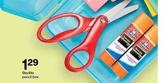 Target Sterilite Pencil Box offer