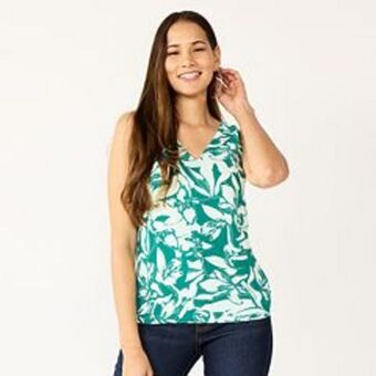 Kohl's Women's nine west v-neck tank offer