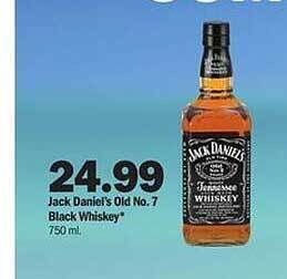 Meijer Jack Daniel's Old No. 7 Black Whiskey offer
