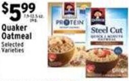 Met Foodmarkets Quaker Oatmeal offer