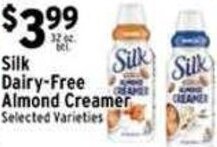 Met Foodmarkets Silk Dairy-Free Almond Creamer offer
