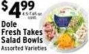 Met Foodmarkets Dole Fresh Takes Salad Bowls offer