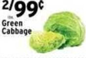 Met Foodmarkets Green Cabbage offer