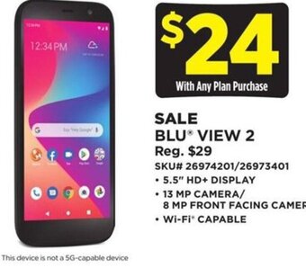 Dollar General Tracfone BLU View 2 offer