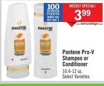 Price Chopper Pantene Pro-v Shampoo Or Conditioner offer