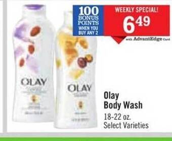 Price Chopper Olay Body Wash offer