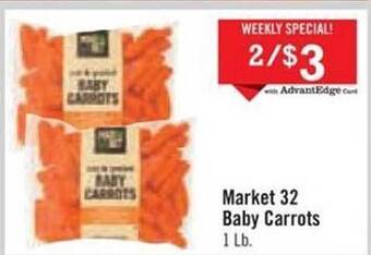 Price Chopper Market 32 Baby Carrots offer