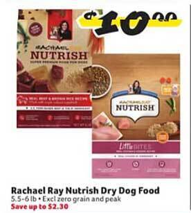Winn Dixie Rachael Ray Nutrish Dry Dog Food offer
