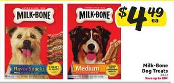 Winn Dixie Milk-bone Dog Treats offer