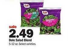 Meijer Dole Salad Blend offer