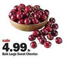 Meijer Bulk Large Sweet Cherries offer